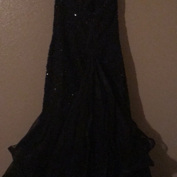 Black sequen mermaid formal dress( you make offer) - Picture 4 of 5